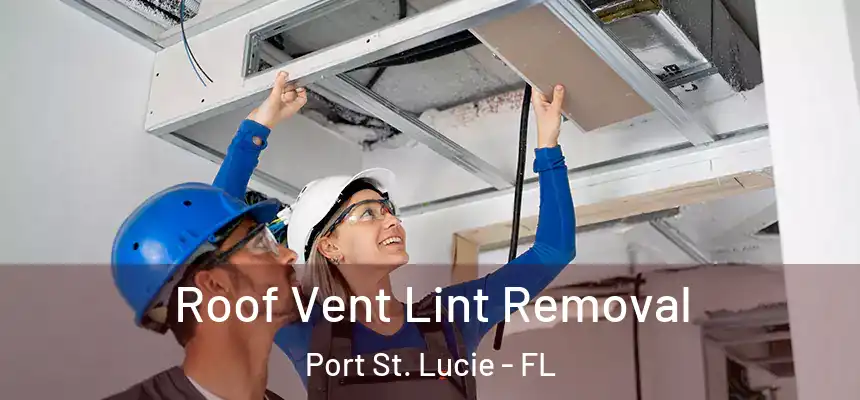  Roof Vent Lint Removal Port St. Lucie - FL